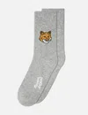 Maison Kitsuné Fox Head Socks