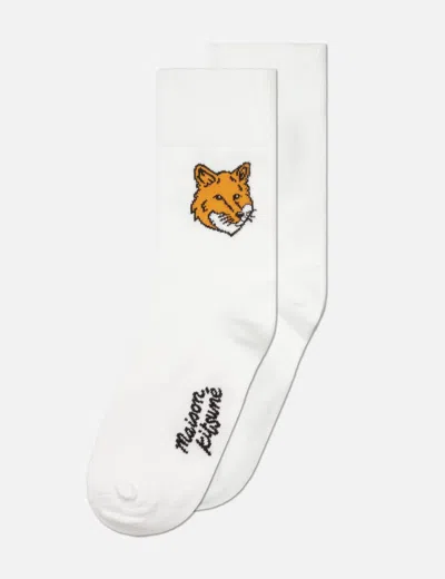 Maison Kitsuné Fox Head Socks