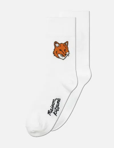 Maison Kitsuné Fox Head Socks