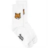Maison Kitsuné Fox Head Socks