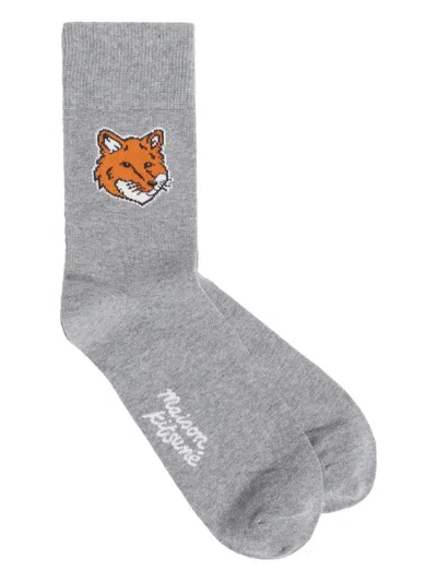 MAISON KITSUNÉ FOX HEAD SOCKS
