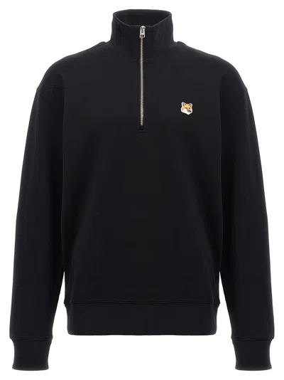 Maison Kitsuné Fox Head Sweatshirt Black