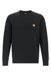 Maison Kitsuné Fox Head Patch Regular Sweatshirt In Green