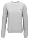 Maison Kitsuné Fox Head Patch Comfort Sweatshirt In Gray