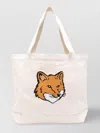 Maison Kitsuné Canvas Fox Head Tote Bag