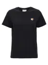 Maison Kitsuné Maison Kitsune 'fox Head' T-shirt In Black