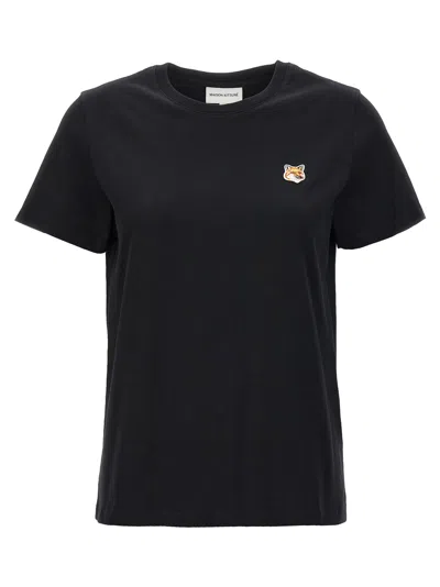 Maison Kitsuné Maison Kitsune 'fox Head' T-shirt In Black