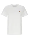 Maison Kitsuné Fox Head-patch T-shirt In White