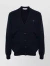 Maison Kitsuné Bold Fox Head Wool Cardigan