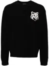 Maison Kitsuné Maison Kitsune Fox Head Intarsia Wool Jumper