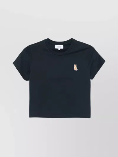 MAISON KITSUNÉ FOX LADY COTTON T-SHIRT
