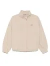 Maison Kitsuné Bomberjacke Mit Fuchs-motiv In Nude