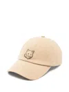 Maison Kitsuné Fox-motif Cap In Brown