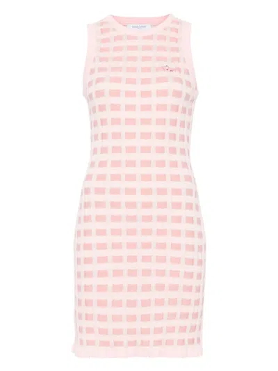 MAISON KITSUNÉ FOX-MOTIF MIDI DRESS