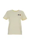Maison Kitsuné Double Fox Head Regular T-shirt In Gray