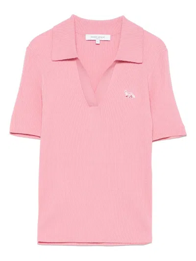 MAISON KITSUNÉ FOX-MOTIF T-SHIRT