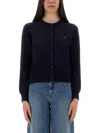 Maison Kitsuné Baby Fox Patch Regular Cardigan
