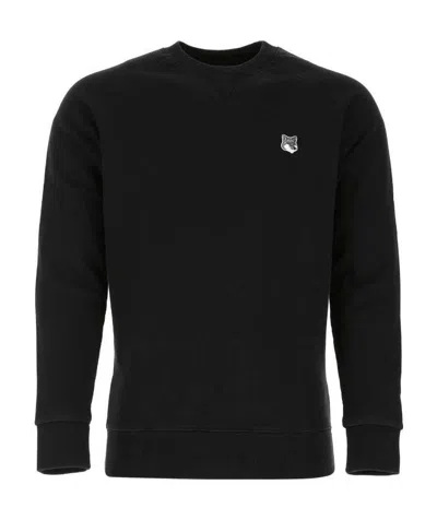 Maison Kitsuné Sweaters In Black