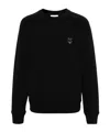 Maison Kitsuné Bold Fox Head Patch Regular Jumper In Black