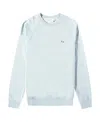 Maison Kitsuné Fox-patch Cotton Sweatshirt In White