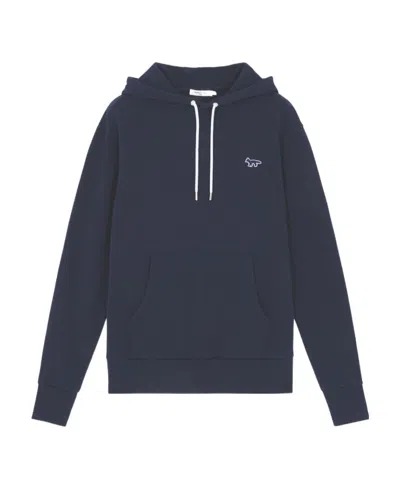 Maison Kitsuné Fox Patch-detail Hoodie In Black