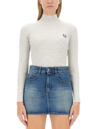 MAISON KITSUNÉ MAISON KITSUNÉ FOX PATCH JERSEY