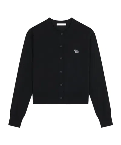 MAISON KITSUNÉ MAISON KITSUNÉ BABY FOX PATCH KNIT CARDIGAN