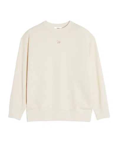 MAISON KITSUNÉ MAISON KITSUNÉ BABY FOX PATCH OVERSIZE SWEATSHIRT