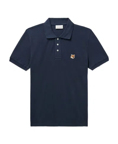 Maison Kitsuné T-shirts And Polos In Blue