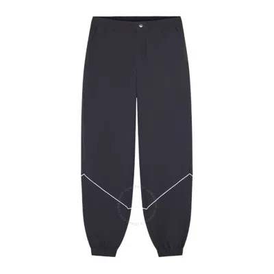 Maison Kitsuné Maison Kitsune Fox Patch Polyamide Technical Trousers In Black