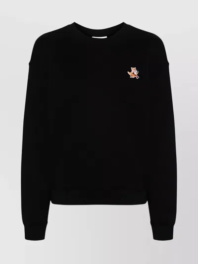 MAISON KITSUNÉ FOX PATCH SWEATSHIRT COMFORTABLE
