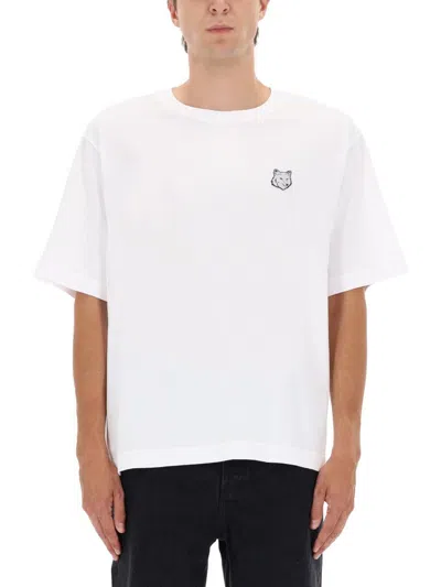 MAISON KITSUNÉ MAISON KITSUNÉ FOX PATCH T-SHIRT