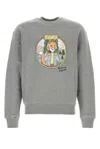 MAISON KITSUNÉ MAISON KITSUNÉ FOX PRINTED CREWNECK SWEATSHIRT