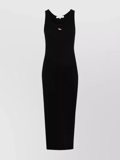 MAISON KITSUNÉ FOX RIBBED TANK DRESS