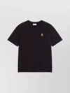 Maison Kitsuné Maison Kitsune Fox Head T Shirt In Black