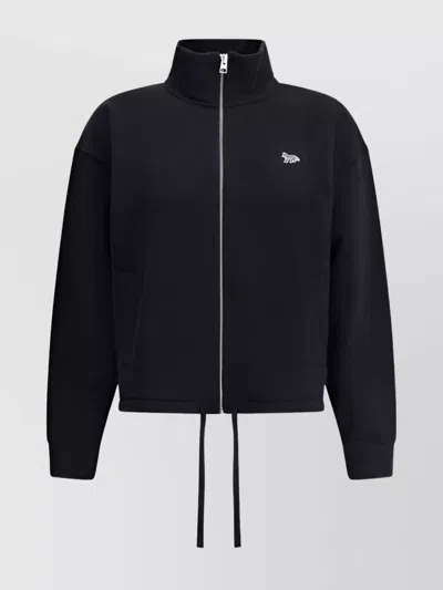 Maison Kitsuné Fox Sweater With Adjustable Drawstring Hem