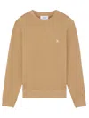 Maison Kitsuné Chillax Patch Regular Sweatshirt In Beige