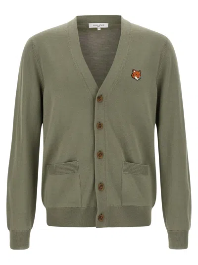 MAISON KITSUNÉ FOX WEAD' CARDIGAN