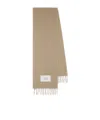 Maison Kitsuné Scarves In Nude