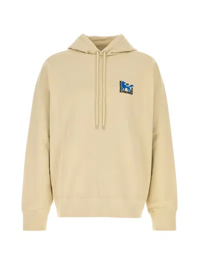 Maison Kitsuné Gallery Fox Oversize Hoodie In Yellow