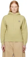 Maison Kitsuné Bold Fox Head Patch Comfort Hoodie In P357 Canvas