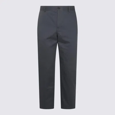Maison Kitsuné Trousers In Slate Grey