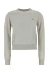 Maison Kitsuné Maison Kitsune Grey Wool Sweater In Gray