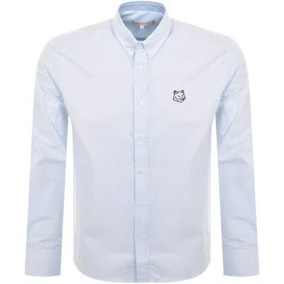Maison Kitsuné Maison Kitsune Half Zip Sweatshirt Grey