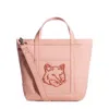 Maison Kitsuné Small Fox Head Tote Bag In 0088