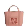 Maison Kitsuné Fox Head Mini Shopper Bag In 0088