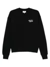 Maison Kitsuné Sweaters In Black