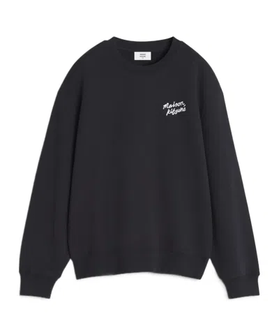 MAISON KITSUNÉ MAISON KITSUNÉ HANDWRITING COMFORT SWEATSHIRT