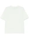 Maison Kitsuné Handwriting Comfort Tee-shirt In 绿色