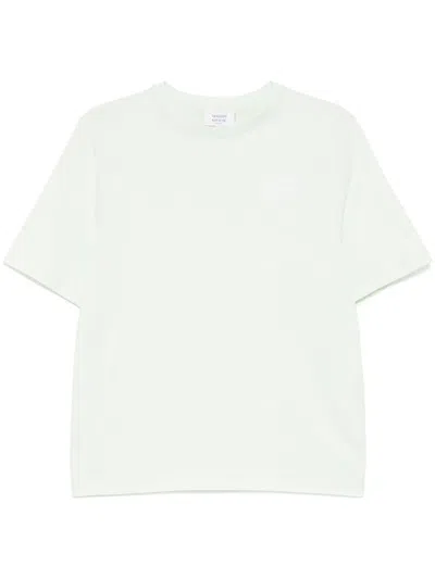 Maison Kitsuné Handwriting Comfort T-shirt In Green